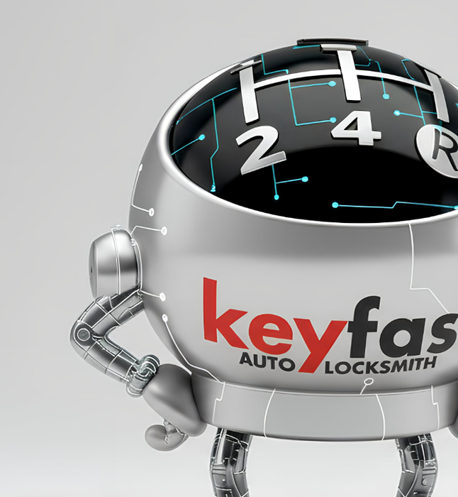 Keyfast robot mascot